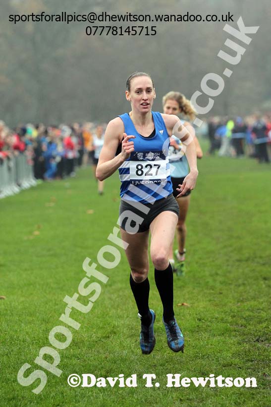 Senior women's European Cross Country Trials, Sefton Park, Liverpool. Photo: David T. Hewitson/Sports for All Pics